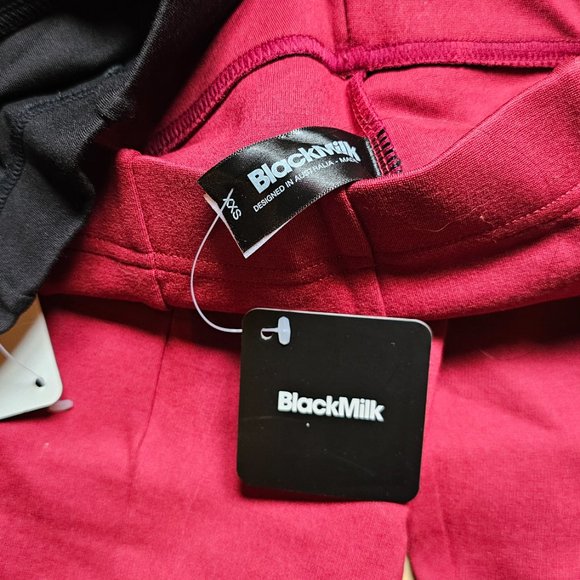 NWT 2 Pairs - Blackmilk Zip Pants XXS - Picture 3 of 3